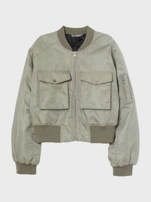 Side Hustle Presley Bomber Jacket