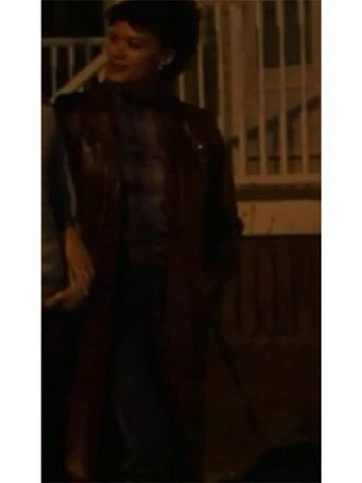 The Tender Bar Briana Middleton Leather Coat