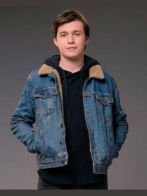 Nick Robinson Love Simon Denim Jacket