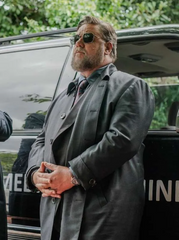 Sleeping Dogs 2024 Russell Crowe Coat