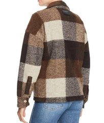 Emma Roberts Holidate Sloane Plaid Jacket