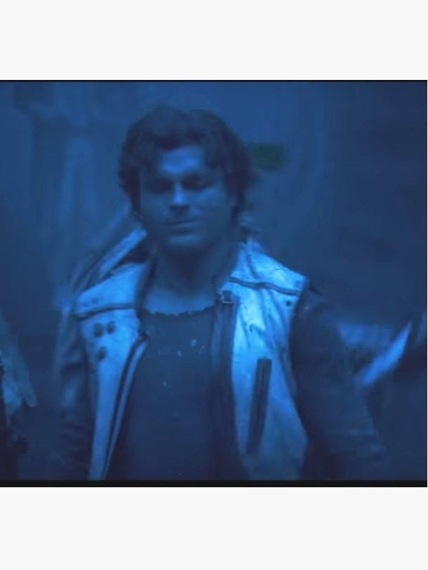 Alden Ehrenreich Solo A Star Wars Story White Vest