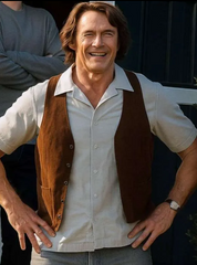 Song Sung Blue Mike Sardina Leather Vest