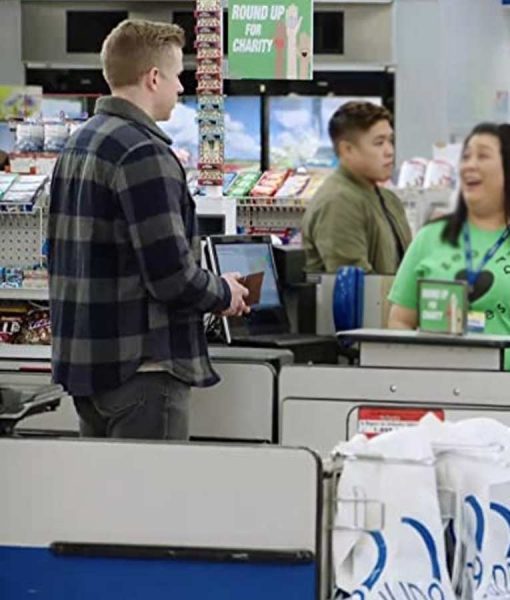 Superstore S05 Spencer Ralston Plaid Jacket