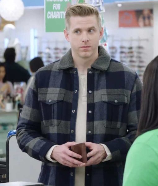 Superstore S05 Spencer Ralston Plaid Jacket
