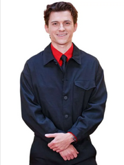 Tom Holland Spider-Man Brand New Day 2026 Black Jacket