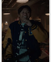 Spider-Man No Way Home Ned Leeds Letterman Jacket