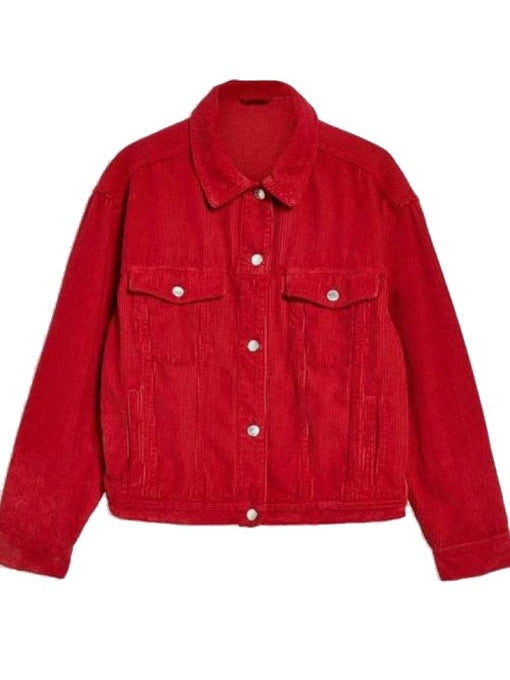 Spinning Out Serena Baker Corduroy Jacket