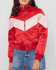 Spinning Out Serena Baker Bomber Jacket