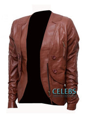 Stana Katic Castle Kate Beckett Stylish Design Coat