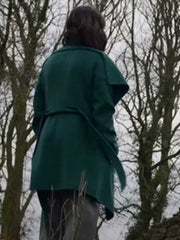 Stay Close Cush Jumbo Green Coat