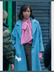 Stay Close Cush Jumbo Blue Coat