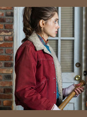 Nancy Wheeler Stranger Things Fur Jacket