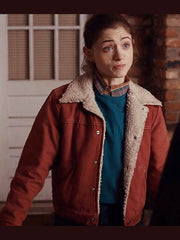 Nancy Wheeler Stranger Things Fur Jacket