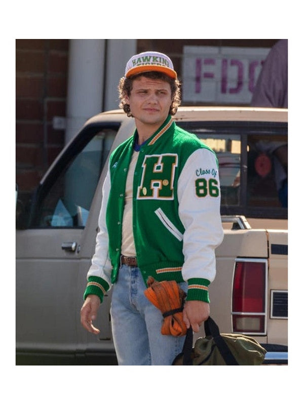Stranger Things S04 Eddie Munson Letterman Jacket
