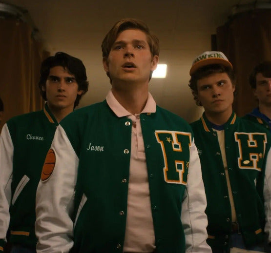 Stranger Things S04 Eddie Munson Letterman Jacket