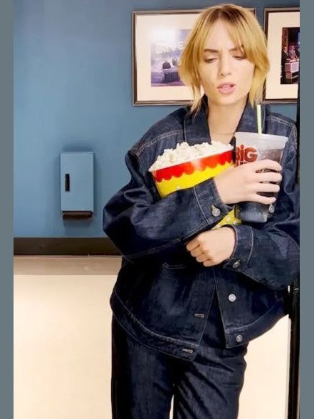 Stranger Things Maya Hawke Denim Jacket