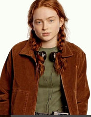 Stranger Things S04 Max Mayfield Brown Jacket