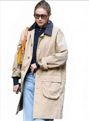 NYC 2026 Gigi Hadid Car Coat