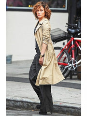 Jennifer Lopez Trench Cotton Coat