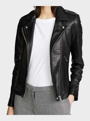 Superman and Lois Lane Biker Jacket