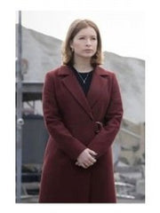Superman And Lois Stacey Farber Maroon Coat