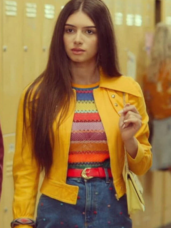 Sex Education Season 2 Ruby Leather Jacket