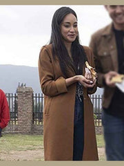 The Bachelor Victoria Fuller Brown Coat