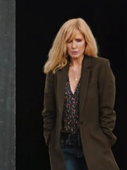 Yellowstone S04 Beth Dutton Green Coat