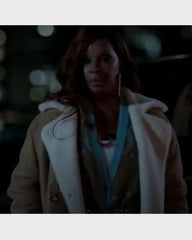 Power Book II Ghost Tasha St Patrick Shearling Coat