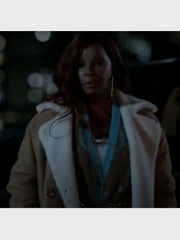 Power Book II Ghost Tasha St Patrick Shearling Coat