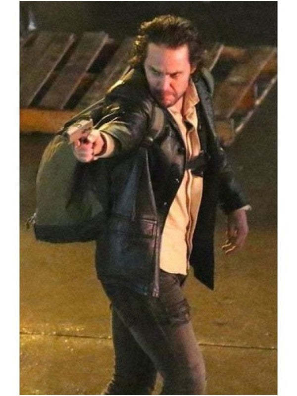 Taylor Kitsch 21 Bridges Leather Jacket