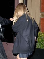 NYC Taylor Swift Black Winter Coat