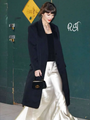 NYC 2026 Taylor Swift Step Out Black Coat