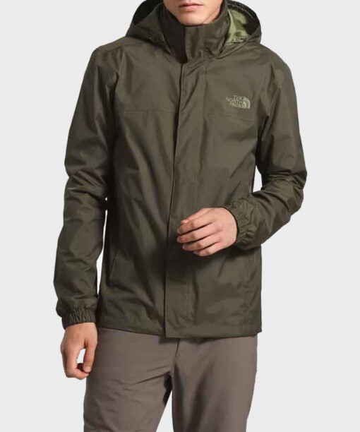 Ted Lasso Jeremy Swift Green Nylon Hooded Jacket