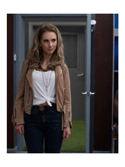 Ted Lasso Keeley Jones Brown Leather Jacket