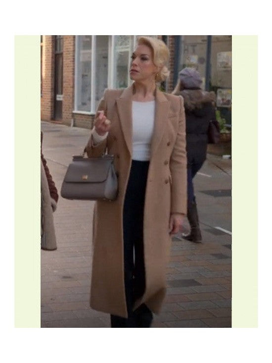 Ted Lasso Rebecca Welton Brown Coat
