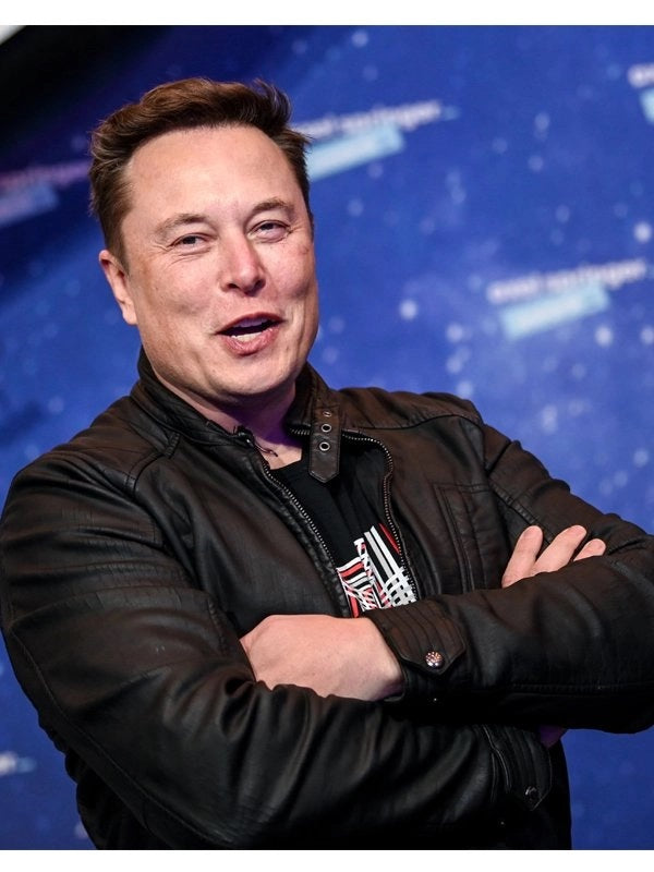Tesla Event Elon Musk Leather Jacket