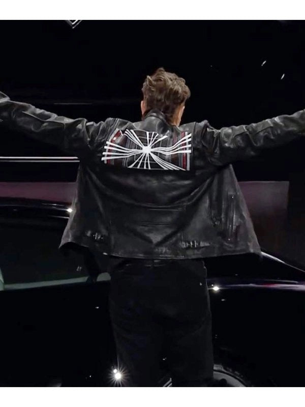 Tesla Event Elon Musk Leather Jacket