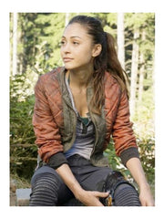 Raven Reyes The 100 Bomber Jacket