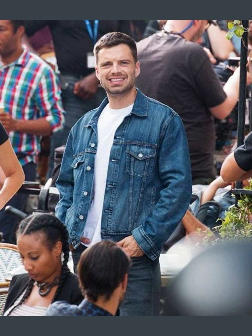 The 355 Sebastian Stan Denim Jacket