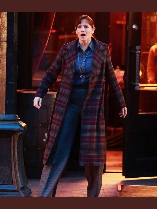 The Adam Project 2021 Jennifer Garner Coat