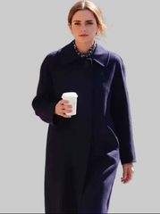 The Beauty Rebecca Hall Blue Coat