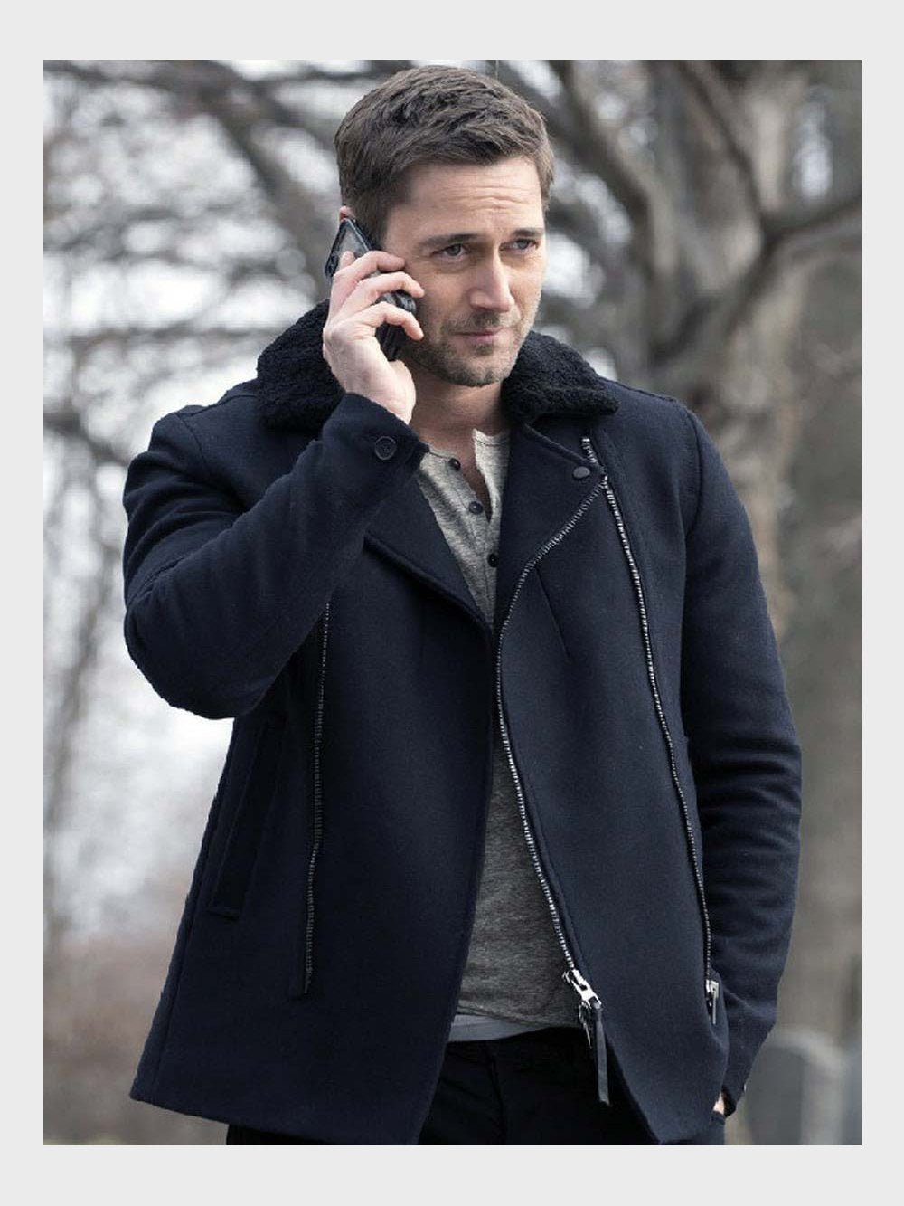 The Blacklist Ryan Eggold Suede Jacket