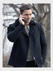 The Blacklist Ryan Eggold Suede Jacket