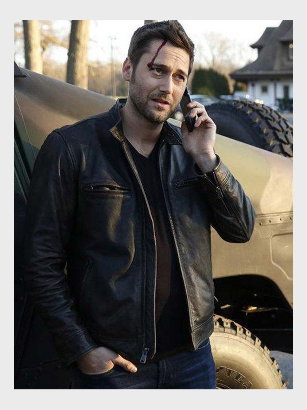 The Blacklist Tom Keen Leather Jacket