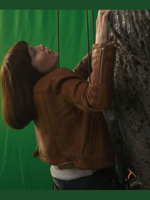 The Bubble Lauren Van Chance Leather Jacket