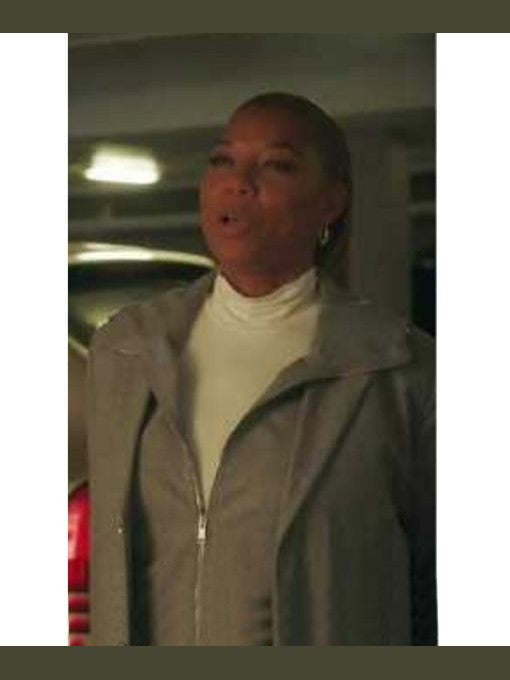 The Equalizer Queen Latifah Grey Blazer