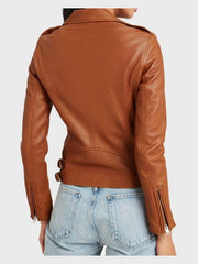 The Equalizer S02 Melody Bayani Leather Jacket