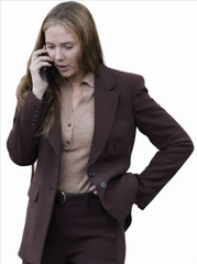 The Exorcist Scarlett Johansson Brown Blazer
